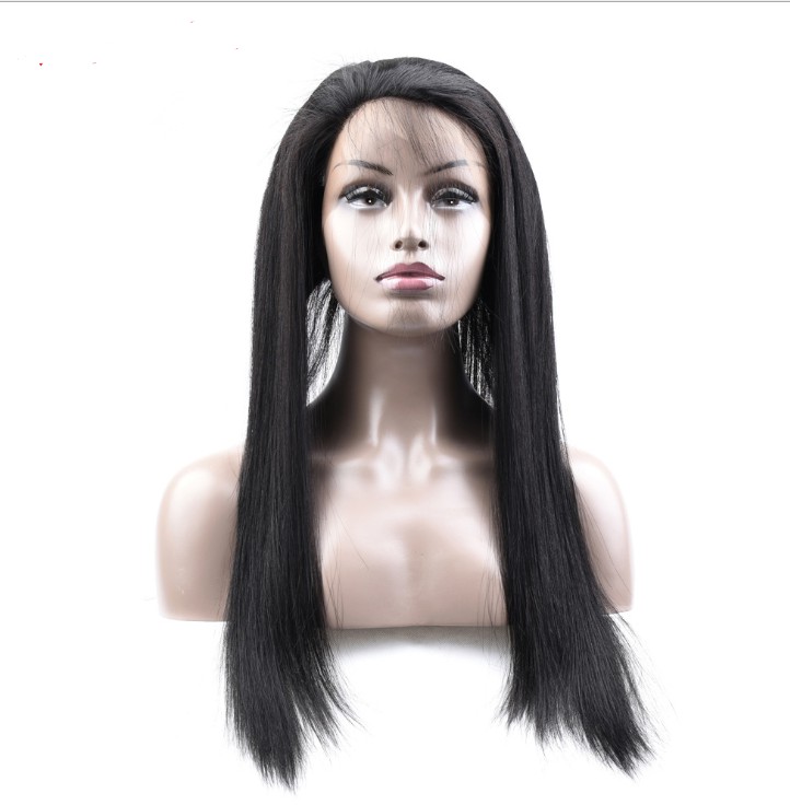 360 real hair straight hair block 22x4x2inch straight lace front accessories