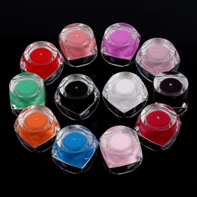 Special solid color phototherapy gel for nail phototherapy nail