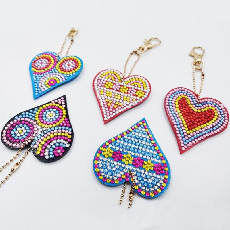 Diamond painting keychain DIY jewelry