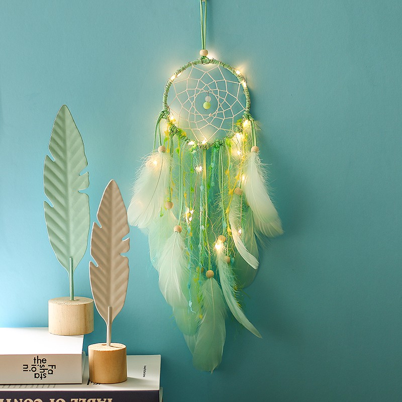 Dream catcher creative hangings With lights