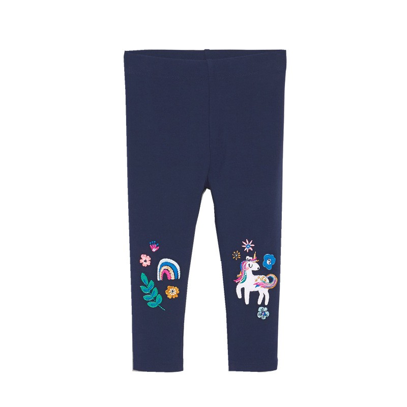 Spring And Autumn New Girls' Cotton Outer Wear Leggings