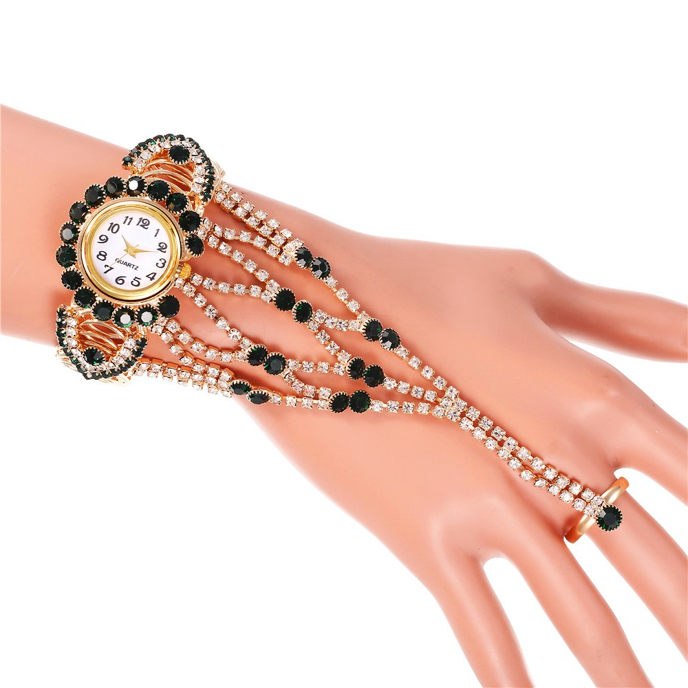ladies-full-diamond-claw-chain-ring-set-watch