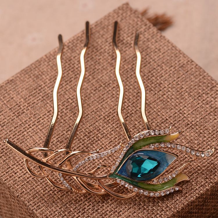 Hair accessories three-piece alloy hairpin