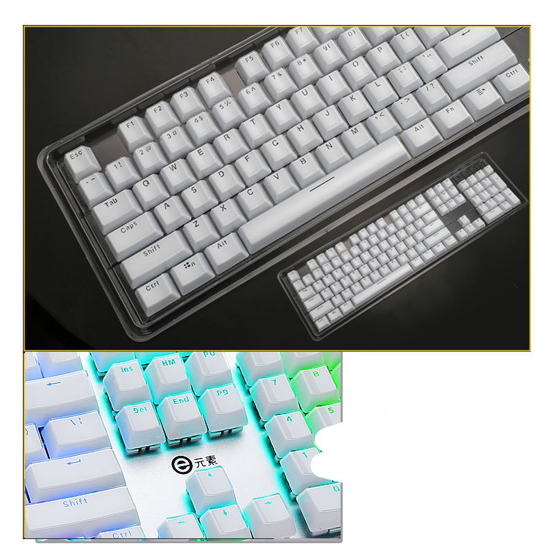 Two-Color Mold Custom Mechanical Keyboard Keycaps D