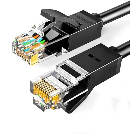 UGREEN Category 6 CAT6 Network Cable Gigabit Network Cable 2 Meters Black 20160 Black